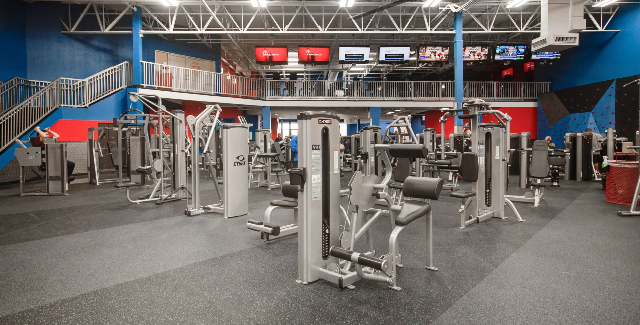 a spacious weight room at freedom fitness alameda gym near me